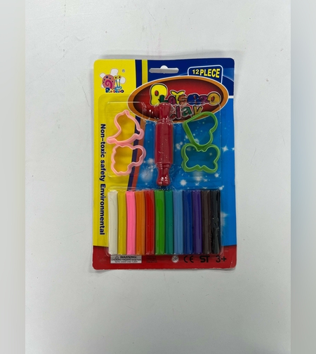 מארז פלסטלינה וחותכנים