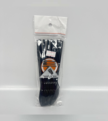 כף (10יח') שחור