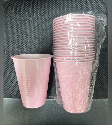 20 כוסות בירה ורודות חצי ליטר