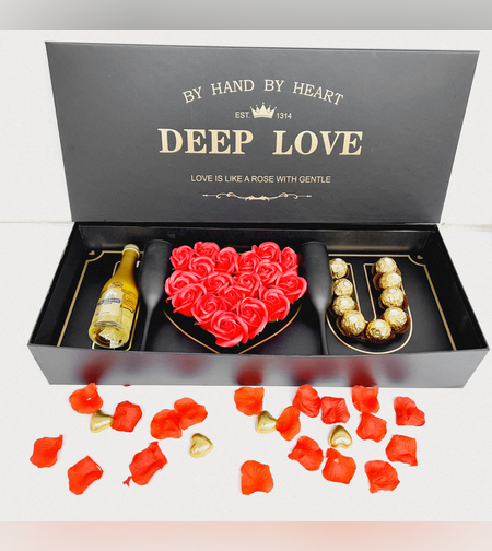 מארז לב אדום