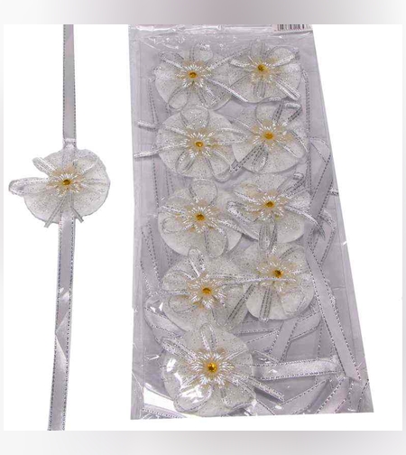 חב' 10 פד לחינה-לבן/סרט כסף