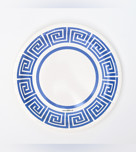 צלחות סט יוון 8 יח' בינוני