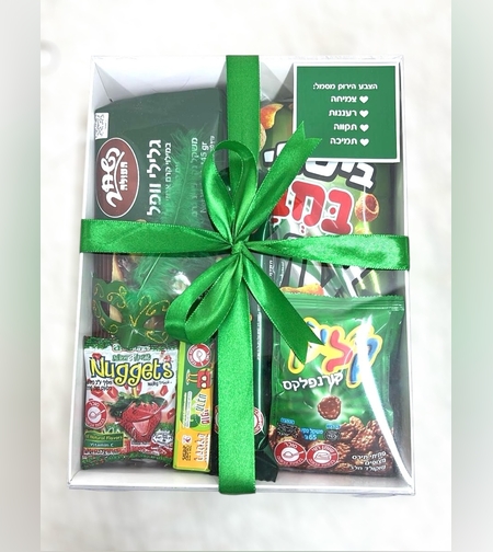 משלוח מנות מארז צבע ירוק