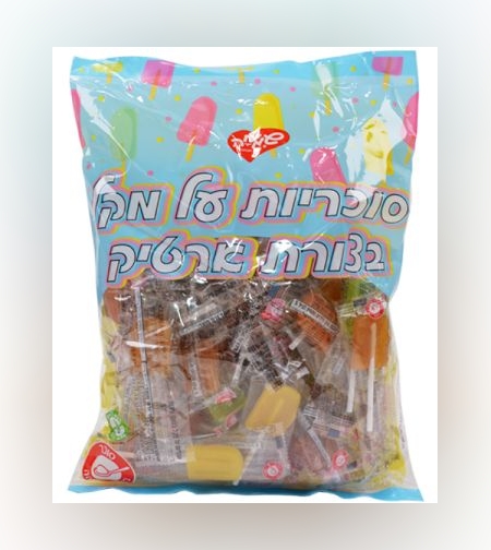 לקקן ארטיק 14 גרם*50 יח' (500גרם)