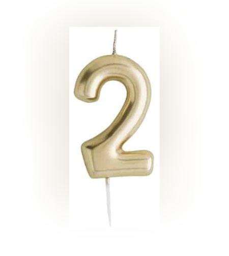 נר מספר זהב מבריק , ספרה 2