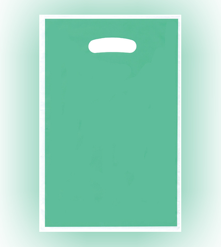 שקיות הפתעה ניילון מסגרת (10יח') - ירוק כהה