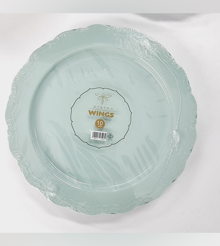 NEW WINGS צלחת מנטה 10 (10יח')