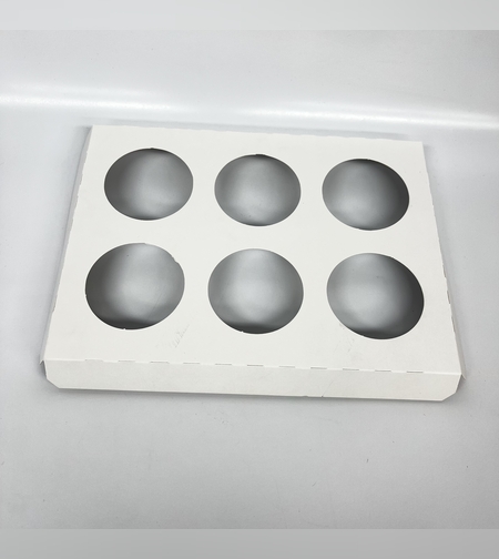 במה לקאפ קייק 6 יח' - קוטר חור 6.5