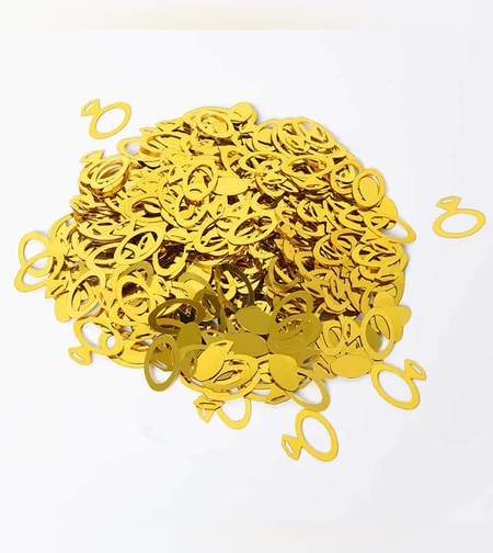 קונפטי טבעת יהלום זהב 20 ג'