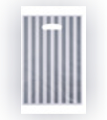 שקיות הפתעה ניילון (10יח') - פסים אפור