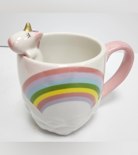 ספל קרמיקה חד קרן