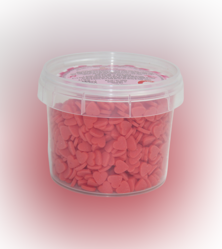 סוכריות קישוט לבבות אדום