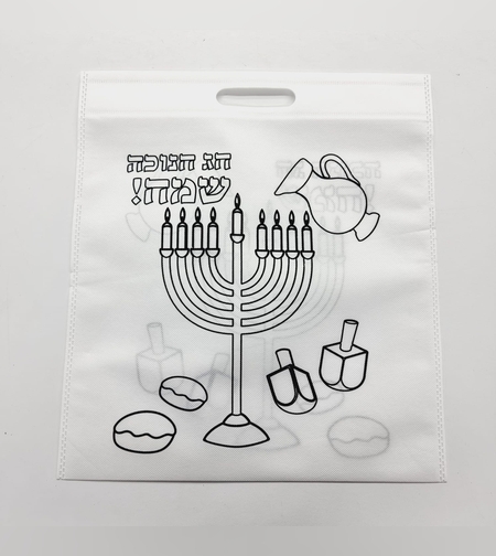 שקית אלבד מגוון צבעים לחנוכה