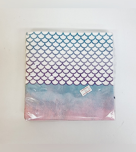 מפיות נייר 33X33 סמ 20 יח- בת הים