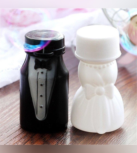 בועות סבון חתן כלה