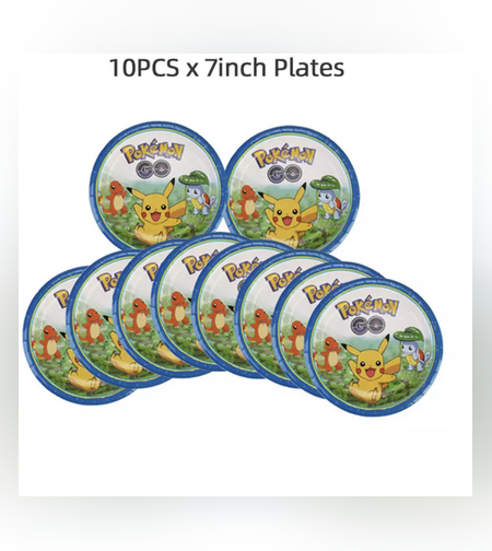 פוקימון - צלחת 7