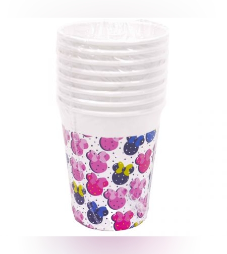 כוסות נייר 8 יח' - מיני מסיבה