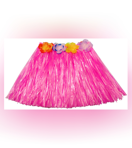 חצאית הוואי ורודה 40 ס