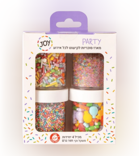 Sprinkles - סוכריות ג'וי מאגדת מסיבה - 160 גרם