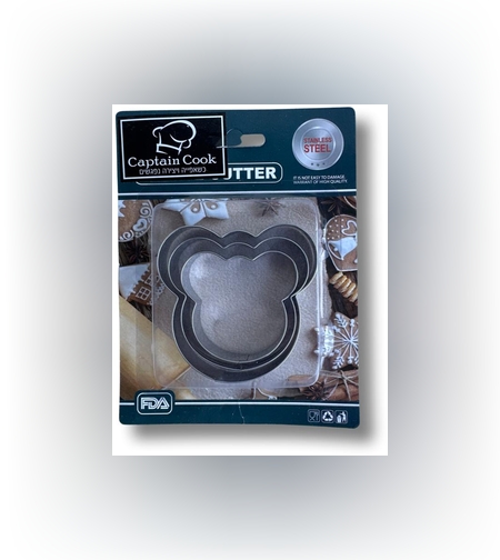 3 חותכנים מיקי מאוס