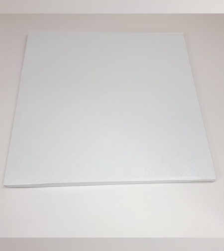 תחתית לעוגה ריבוע - לבן 1 ס'מ 25*25, 116ACA