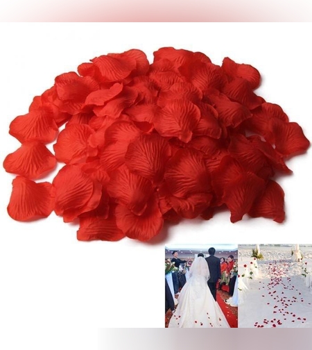 עליי כותרת בד אדום / 300 יח עלים