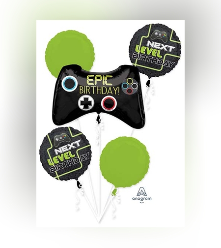 בוקט בלונים-גיימר