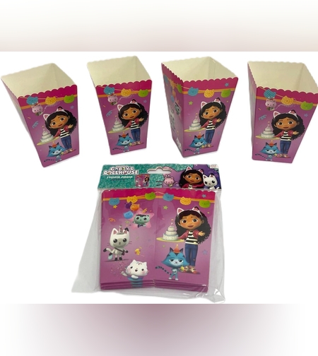 קופסת פופקורן גבי דול האוס