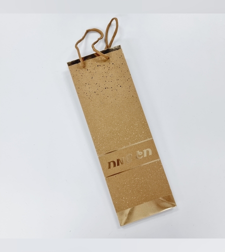 שקית יין חג שמח 35*12*8