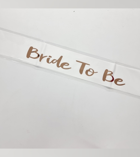 סרט גוף כלה כיתוב רוז גולד