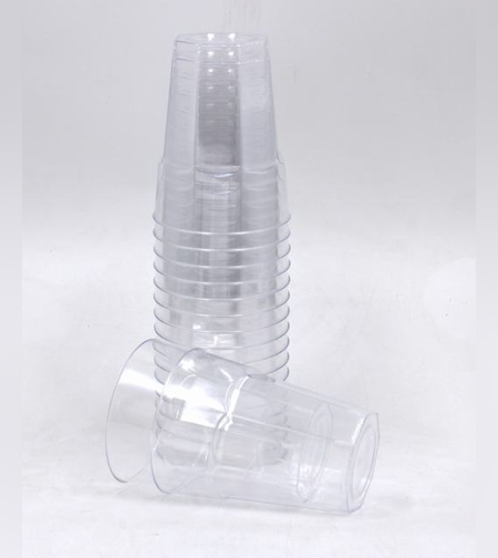 כוסות משושה פלרמו שקוף (18יח') בסט וליו