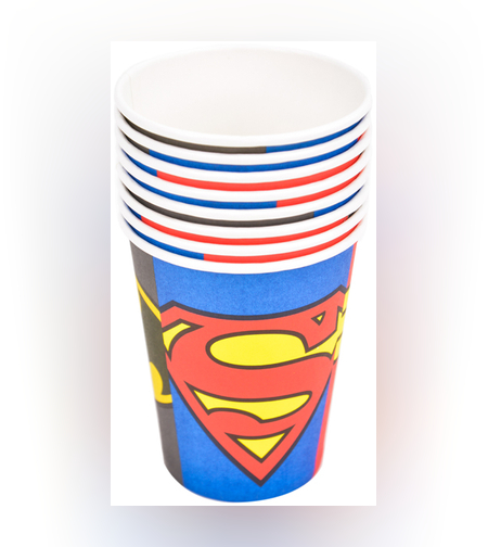 כוסות נייר 8יח-ליגת הצדק 2