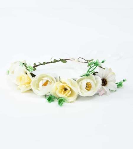 זר משי קרם PVC