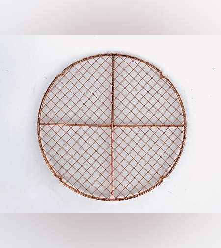 רשת צינון עגולה רוז גולד 30 0״מ