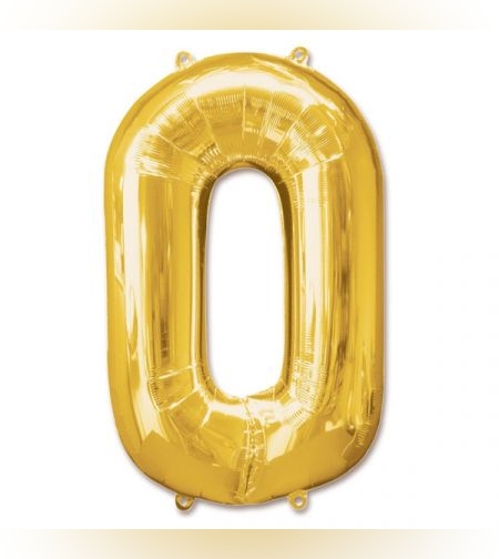 בלון מיילר 34 - זהב ספרה 0