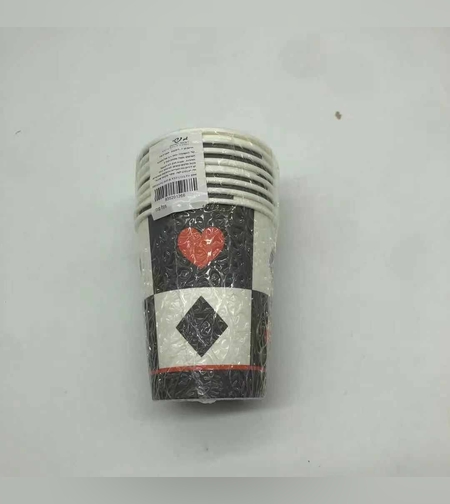 פוקר - כוסות / 8 יח