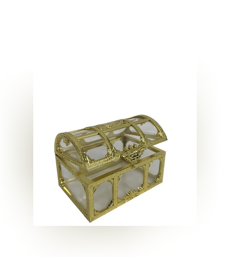 תיבת אוצר פלסטיק 9*6.2*6 ס