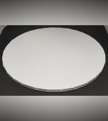 תחתית לעוגה עגולה - לבן 1 ס'מ קוטר 25 ס״מ, 116AC