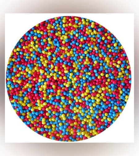 סוכריות שלי מיקס כחול,אדום וצהוב 95 גרם