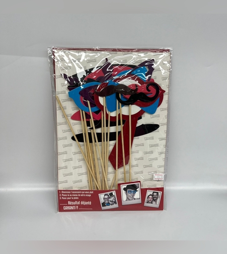 סט צילום מצחיק 15 יח'