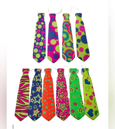 עניבות מגוון דוגמאות וצבעים 43/10.5 ס