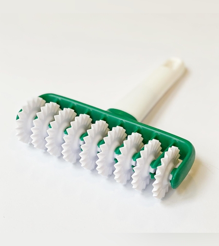 078J - גלגלת מפלסטיק לבצק משונן