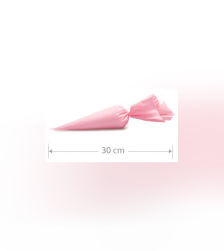 שקיות זילוף ורוד ארוז 10 יח' חד פעמי 30 ס