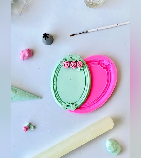 048X - תבנית סיליקון מסגרת לוא׳ 13.9 על 9.6 0״מ