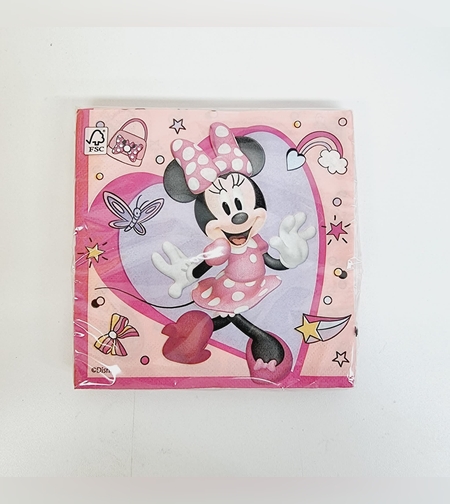 מפיות נייר 33X33סמ 20יח-מיני מאוס