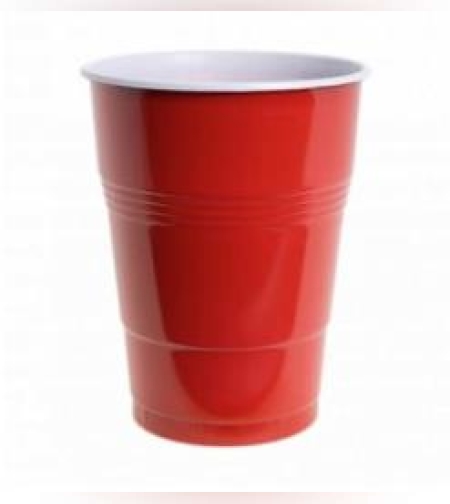 20 כוסות בירה אדומות חצי ליטר