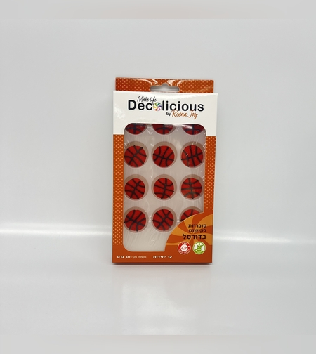 סוכריות לקישוט כדורסל