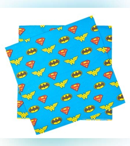 מפיות נייר 2 שכ 33X33סמ 20 יח-ליגת הצדק