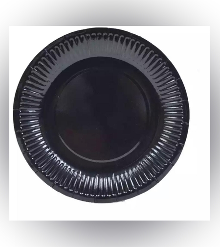 סט שחור - צלחת 7