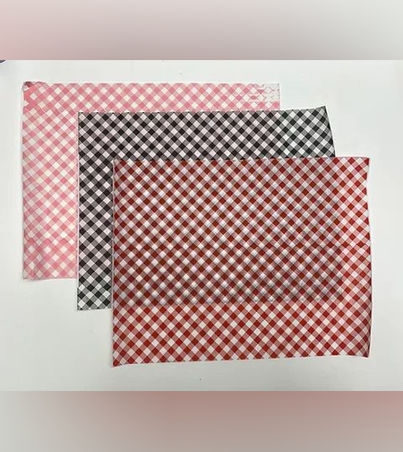 נייר עיתון דגם משובץ 40*30 (25 יח)